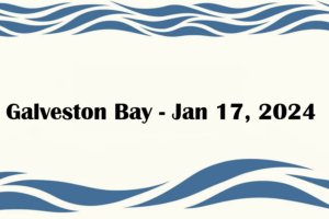 Galveston Bay - Jan 17, 2024